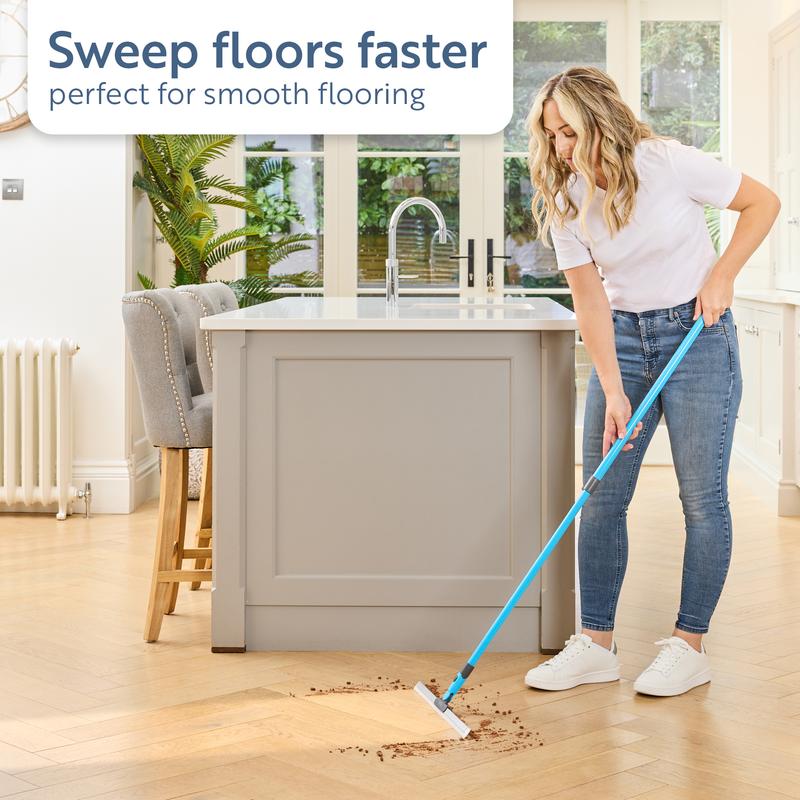 🔥🔥Minky Flexi Edge Sweeper: Rengöring av olika ytor – golv, mattor och fönster