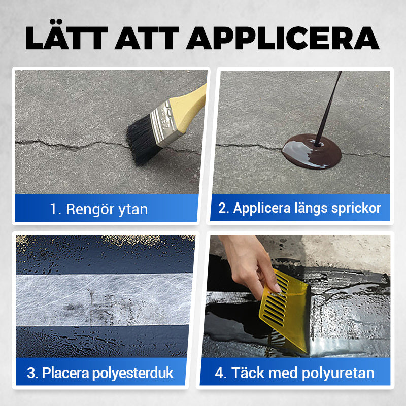 💧 50% RABATT NU! 🏠 Vattentät Polyuretanbeläggning – Hållbar, UV-beständig & Enkel Applicering – Perfekt för Inom- & Utomhusbruk ✨