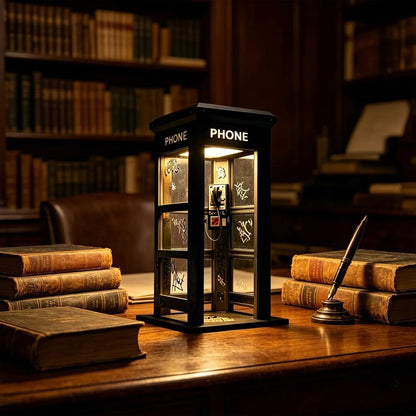 ✨Nyhet | Stämningsbelysning i form av en retro telefonkiosk | Förgyller vår vardag
