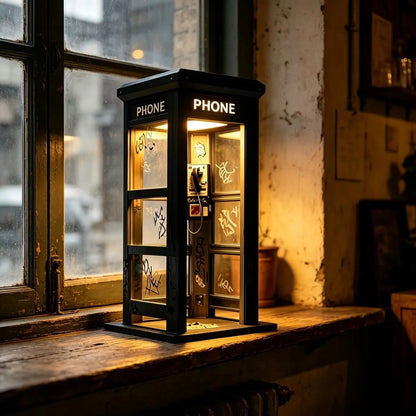 ✨Nyhet | Stämningsbelysning i form av en retro telefonkiosk | Förgyller vår vardag
