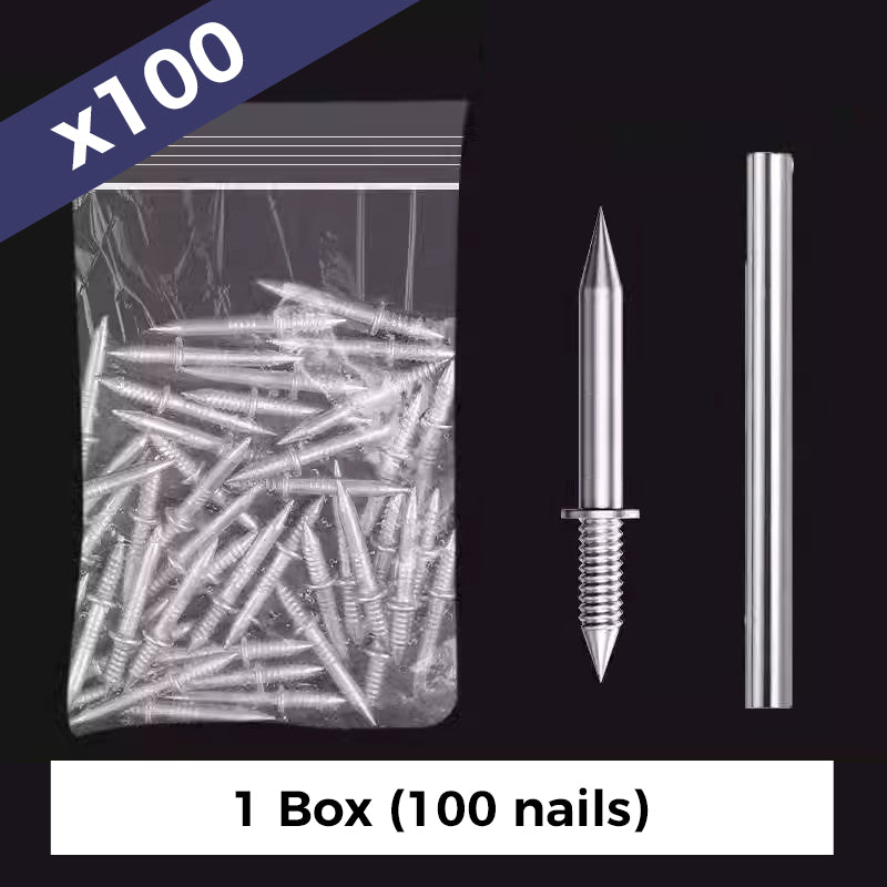 🔨 KÖP 2 FÅ 1 GRATIS! ✨ Sömlösa Sheepshead-spikar – Kolstål, Märker Inte Ytan & Lätt att Installera ⚙️