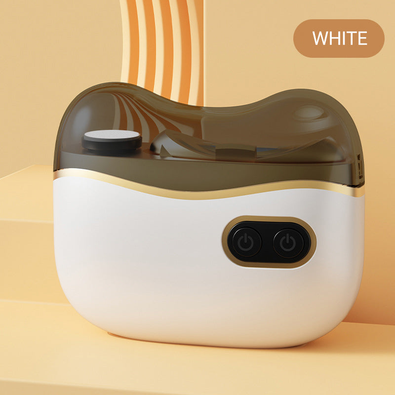 🔥⏰50 % RABATT!!!🔥💅 2-I-1 NAGELSET - Elektrisk Nagelklippare & Polerare, Laddbar och Vattentålig för Hemmabruk 🛁📦