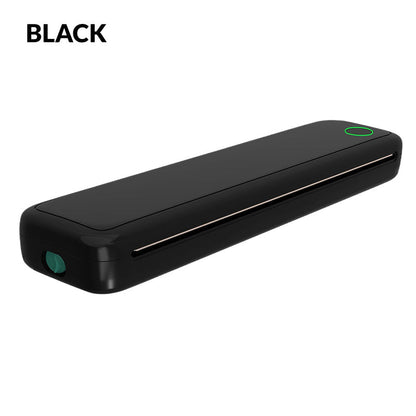 Trådlös A4 mini termisk skrivare med papper