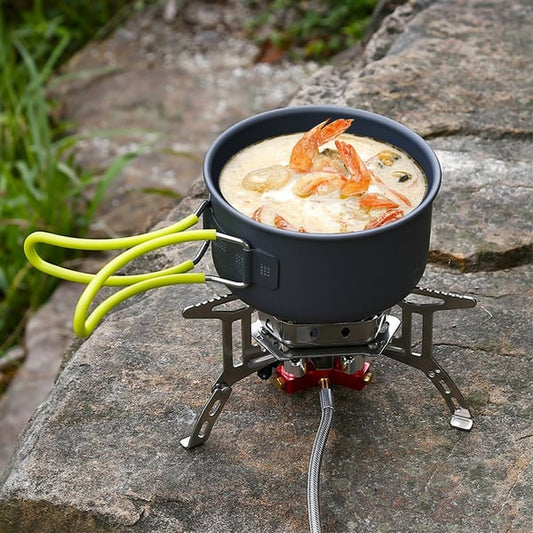 Hopfällbar campinggasspis