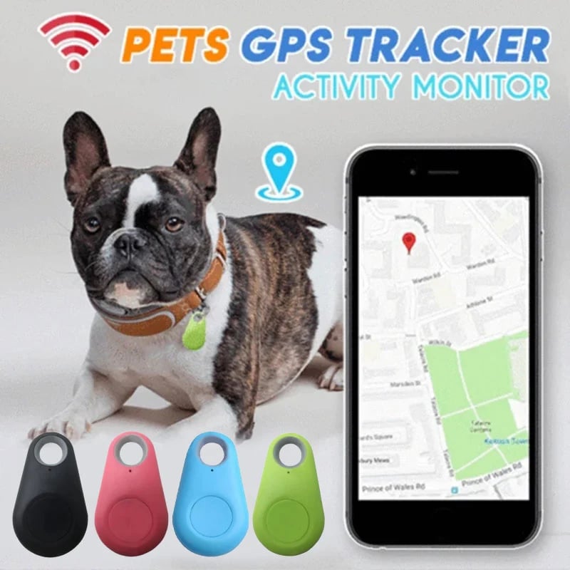 🐾 Nyhet 53 % RABATT|  Bluetooth GPS Husdjursspårare | Ingen Månadsavgift 📍