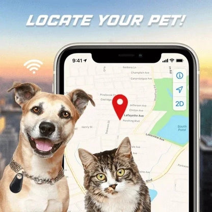 🐾 Nyhet 53 % RABATT|  Bluetooth GPS Husdjursspårare | Ingen Månadsavgift 📍