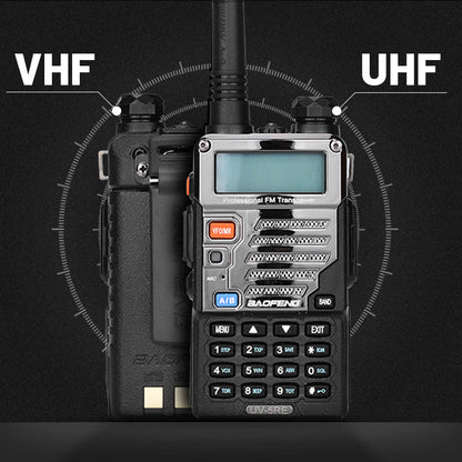 🔥Bärbar tvåvägsradio Walkie Talkies med knappsats