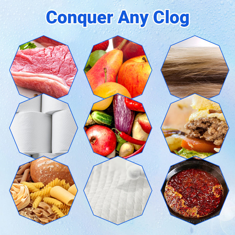 ⏰ Endast nu 49% rabatt!🔥 Kraftfullt rörmuddringsmedel