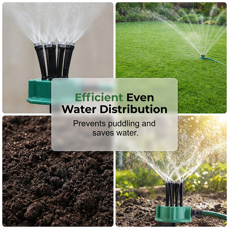 🌿 KÖP 2 FÅ 1 GRATIS! 💧 Precisionsbevattningsspridare – 360° Multiriktad, Anpassningsbara Spraymönster & Skonsam Mot Växter För Effektiv Vattenbesparing 🏡