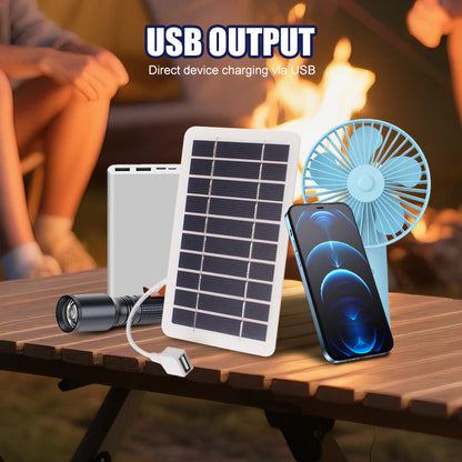 🔥🎁Nyhet 50 % RABATT🔥2W 5V flexibel solpanel
