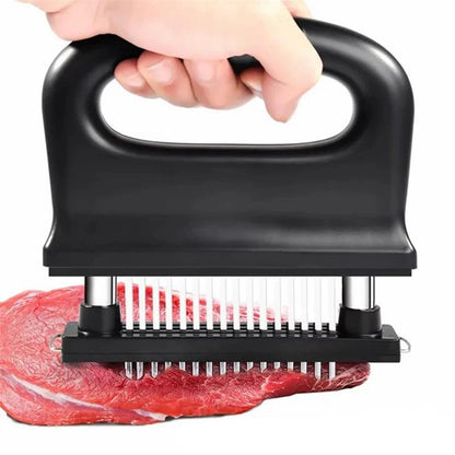 📢📢KÖP 2 FÅ 1 GRATIS!!🎉Köttmörkare med 48 rostfria stålblad🚀24 timmars leverans🚀