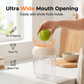 Bärbar mixer för milkshakes och smoothies | USB-laddning, kraftfull, stor behållare