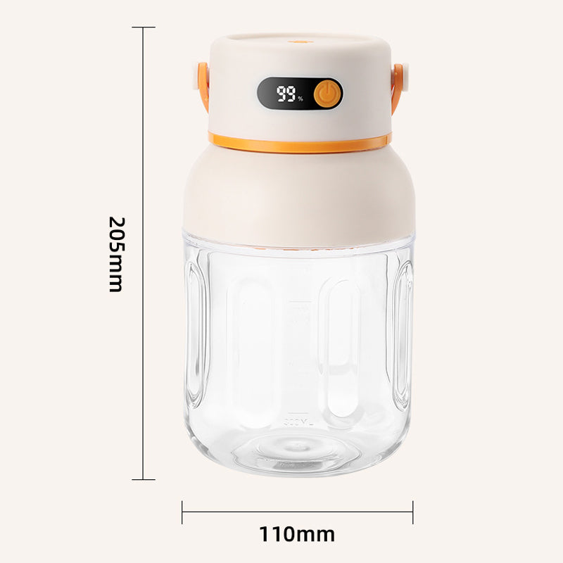 🔥50 % rabatt!🔥🍓 Bärbar mixer för milkshakes och smoothies | USB-laddning, kraftfull, stor behållare