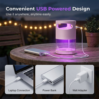 🥳REA 2026🥳💞Över 50 000 sålda!🦟🔇 30 % RABATT! UV-myggdödare – USB-driven, kemikaliefri, extremt tyst. Över 50 000 sålda för en lugn sömn. 🌙✨