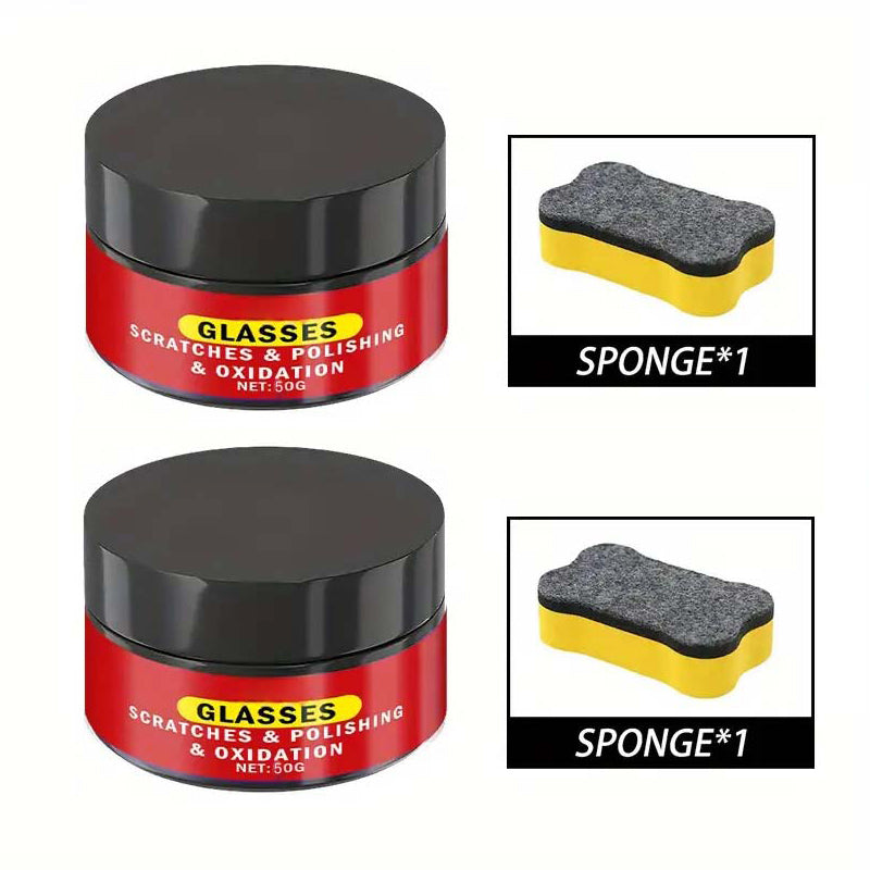 🔥🎁Nyhet 50 % RABATT🔥Polering och reparation av glasrepor