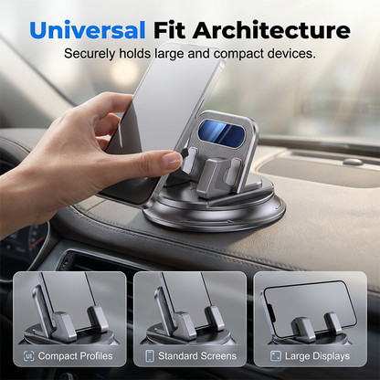 🚗 50% RABATT NU!📱 Roterande Instrumentbräda Biltelefonhållare – 360° Justerbar & Halkfri – Hands-Free Telefonfäste 🛡️