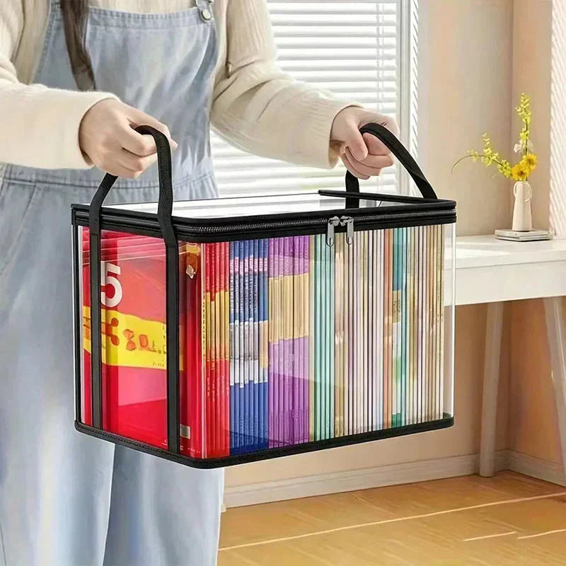 🔥Sommarens bästsäljare – 50 % rabatt📦Bärbar, stor och tålig genomskinlig förvaringslåda i tjock plast med gångjärnsförsett lock | Hem, resor & camping