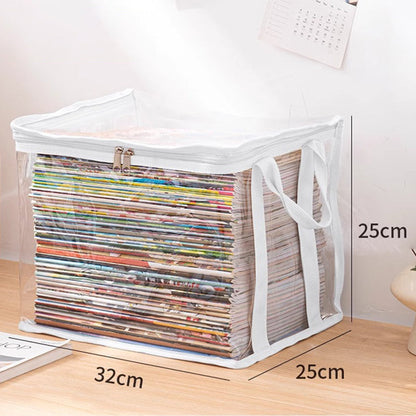 🔥Sommarens bästsäljare – 50 % rabatt📦Bärbar, stor och tålig genomskinlig förvaringslåda i tjock plast med gångjärnsförsett lock | Hem, resor & camping