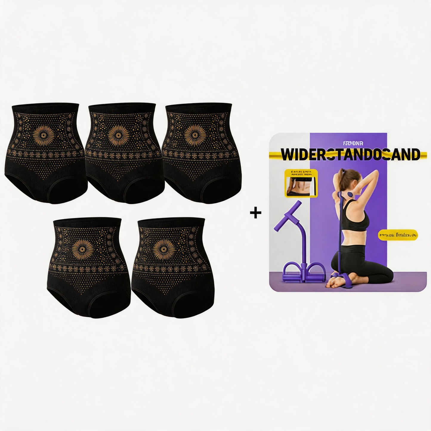 🥳 Oöverträffade erbjudanden 2026! 💞 Högmidjade formande shorts|🔥360°-stöd, hög midja, andas och transporterar bort svett