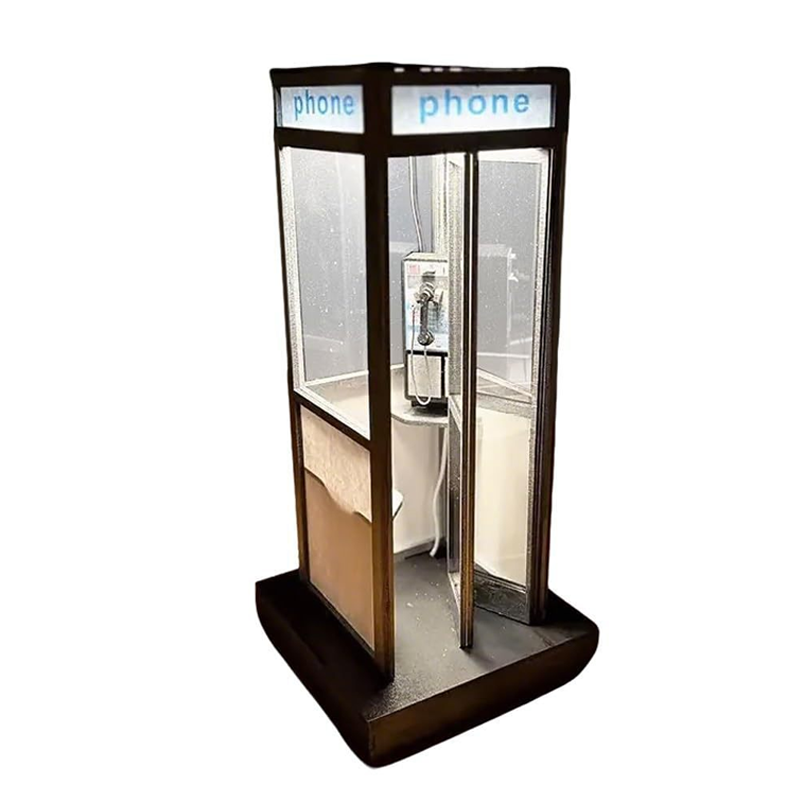 🥳 Telefonkioskens nattbelysning är här – en riktig retro-känsla! 🎉