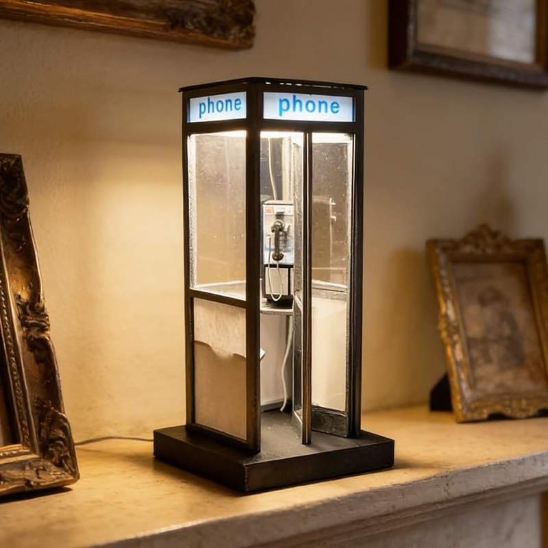 🥳 Telefonkioskens nattbelysning är här – en riktig retro-känsla! 🎉
