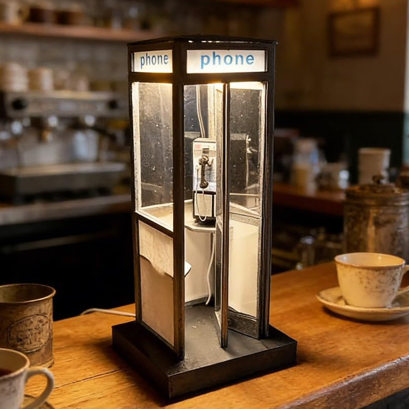 🥳 Telefonkioskens nattbelysning är här – en riktig retro-känsla! 🎉