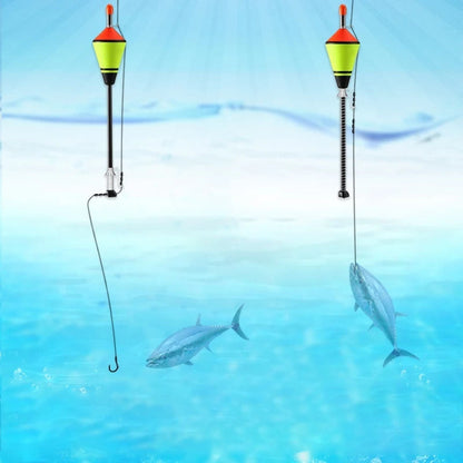 🎣Intelligent automatiskt fiskeflöte med hög känslighet - 🐟Viktiga fiskeverktyg