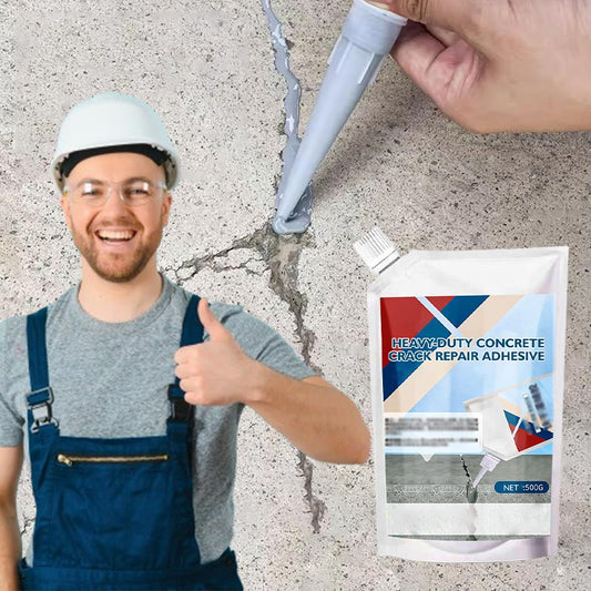 Kraftigt lim för betongsprickor