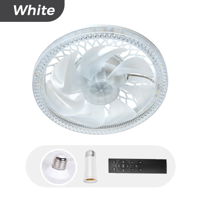 ✨ Sommarerbjudande: 50 % rabatt ❄️ Takfläkt med belysning och fjärrkontroll