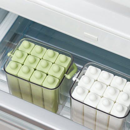 🍦Sommarens nödvändigheter🍦Silikonglassformar - Vridlås, läckagesäker, bärbar! 🧊🍦
