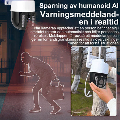 ✨ Nyhet 50 % RABATT ✨- Trådlös WiFi-kamera med färgrik nattvision
