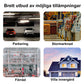 ✨ Nyhet 50 % RABATT ✨- Trådlös WiFi-kamera med färgrik nattvision