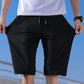 Mäns Stretch issilke Shorts